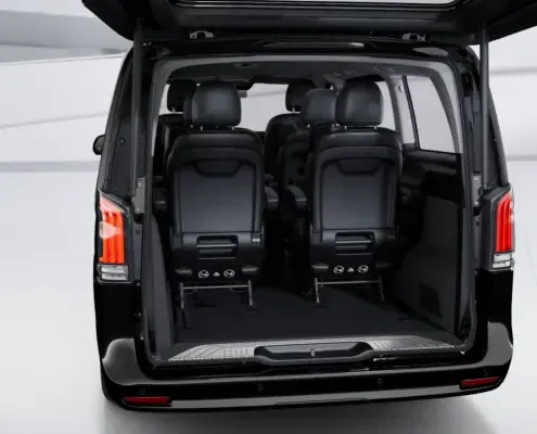 Taxibus-8-Personen-Mercedes-bagageruimte Taxibus-8-Personen-Mercedes-bagageruimte