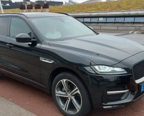 Yvonne-in-onze-Schiphol-taxi